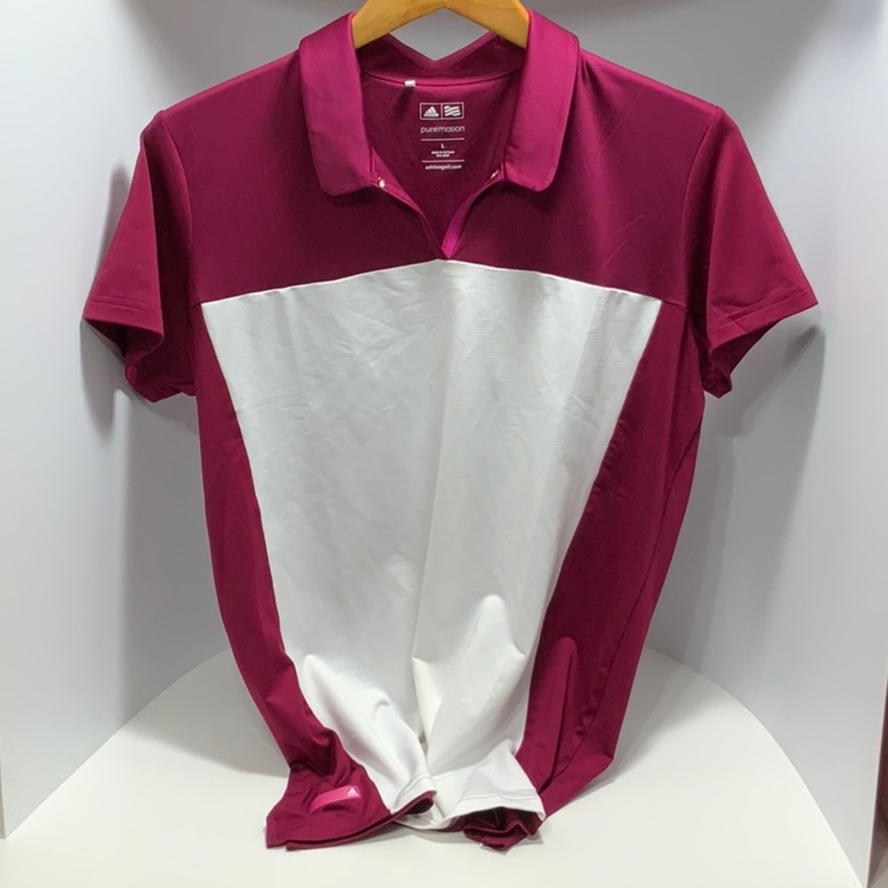 Pure Motion golf polo by adidas size women L